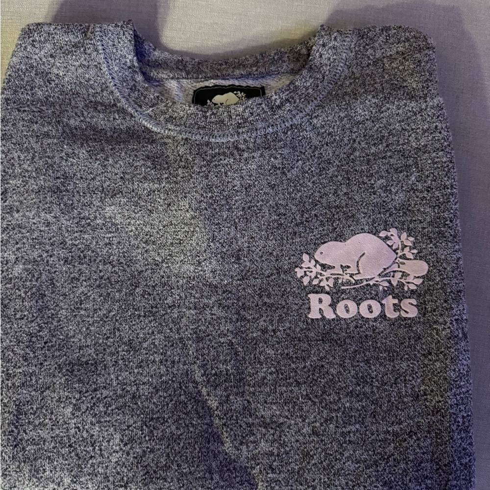 Roots Heather Gray Knit Sweater